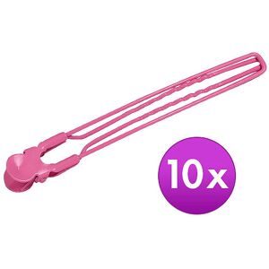 undefined, Fripac Jumbo Clips 10-er Karte Pink