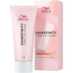 Wella, Wella Shinefinity Zero Lift Glaze 05/43 Hot Chili  60 ml