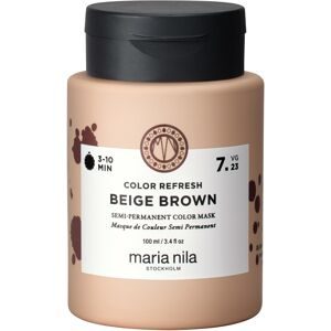 Maria Nila, Maria Nila Colour Refresh Beige Brown 7.23 Farbmaske 100 ml