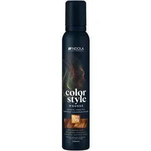 undefined, Indola Color Style Mousse Hellbraun Haselnuss 200 ml