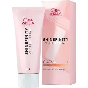 Wella, Wella Shinefinity Zero Lift Glaze 06/73 Caramel Chocolate 60 ml
