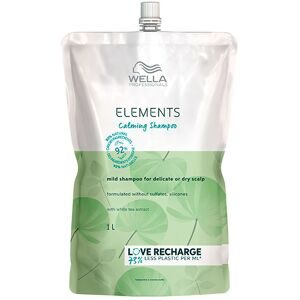 undefined, Wella Elements Calming Shampoo 1000 ml - Nachfüllpack