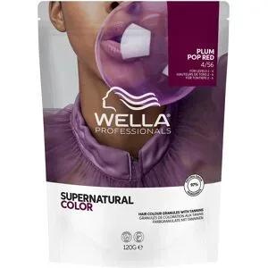 undefined, Wella Supernatural Color 4/56 Plum Pop Red 120 g