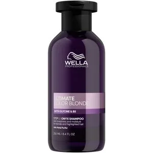 250ml Wella Professionals Ultimate Color Blonde Onyx Shampoo Step 1