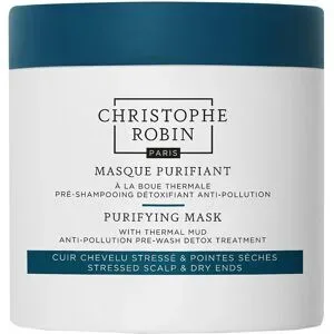 Christophe Robin, Christophe Robin - Reinign. Maske Thermalschlamm, Purifying with Thermal Mud, 250 ml, Weiss