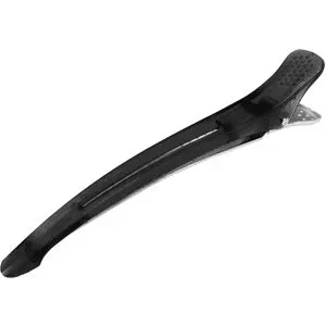 Efalock Techno Clip Schwarz, Pro Packung 6 Stück