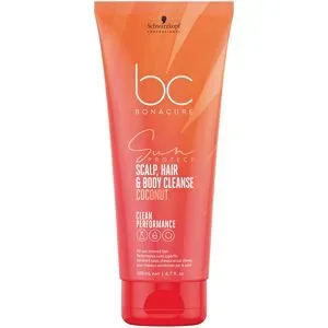 Schwarzkopf Professional, Schwarzkopf Professional Schwarzkopf BC Sun Protect 3-in-1 Scalp, Hair & Body Cleanse 200ml