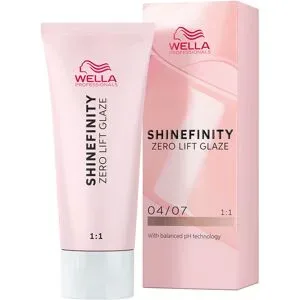 Wella, Wella Shinefinity Zero Lift Glaze 04/07 Bitter Chocolate 60 ml