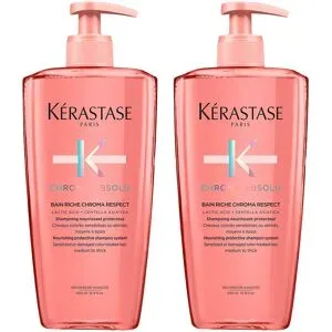 Kérastase, Kérastase Chroma Absolu Bain Riche Chroma Respect 2 x 500 ml