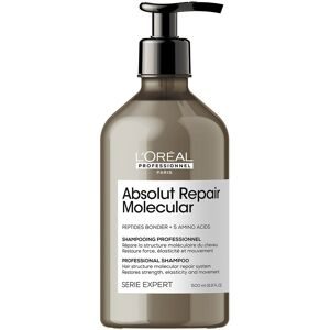 L'Oréal Professionnel, L'Oréal Professionnel - Serie Expert Absolut Repair Molecular Shampoo, AbsRepairMolecular Shampoo, 500  ml