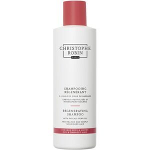 Christophe Robin, Christophe Robin - Shampooing Régénérant À L'Huile Rare De Figue Barbarie, Regenerating with Prickly Pear Oil, 250 ml