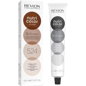 Revlon Professional, Revlon Professional Nutri Color 3 in 1 Cream Nr. 524 Haartönung 100 ml Schwarz