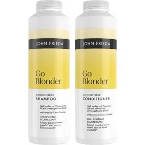 John Frieda, JOHN FRIEDA Go Blonder Shampoo + Conditioner Set Haarpflegeset 1 Stk