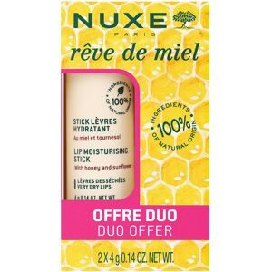 Nuxe, Nuxe - Rêve de Miel Duo Feuchtigkeitsspendende Lippenpflege, OS RDM Sticks Lèvres Duo, Set