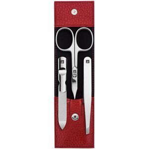 ZWILLING Beauty, ZWILLING Beauty Classic Manicure Set 3pcs. Leather, Red Hand- & Nagelpflegesets 1 ct