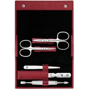 ZWILLING Beauty, ZWILLING Beauty Classic Manicure Set 5pcs. Leather, Red Hand- & Nagelpflegesets 1 ct