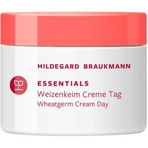 HILDEGARD BRAUKMANN, Hildegard Braukmann ESSENTIALS Weizenkeim Creme Tag Gesichtscreme 50 ml