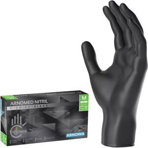 EFALOCK, Efalock Nitril Handschuhe M ungepud.schwarz