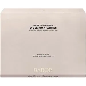 BABOR, BABOR CARE Instant Fresh & Smooth Eye Serum + Patches Augenserum 1 ct
