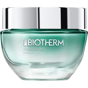 Biotherm, Biotherm Aquasource Night Spa Nachtcreme 50 ml Weiss