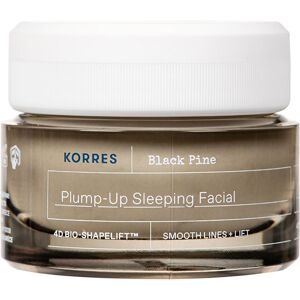 Korres, KORRES BLACK PINE 4D Bio-ShapeLift? Aufpolsternde Nachtcreme für straffe Haut 40 ml Damen