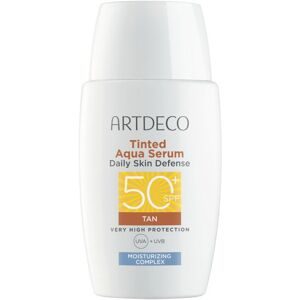 ARTDECO, ARTDECO Tinted Aqua Serum Daily Skin Defense Sonnenschutz 40 ml Braun
