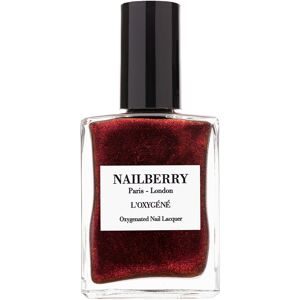 NAILBERRY, Nailberry Very Merry Merlot Nagellack 15 ml Pearlised burgundy noir