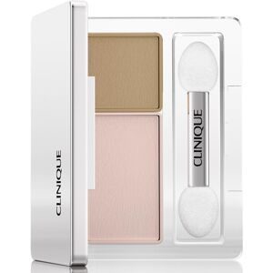 Clinique, Clinique All About Shadow Duo Twilight Mauve / Brandided Lidschatten 2,2 g 17 - SEASHELL PINK / FAWN SATIN