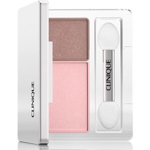 Clinique, Clinique All About Shadow Duo Twilight Mauve / Brandided Lidschatten 2,2 g 14 - STRAWBERRY FUDGE