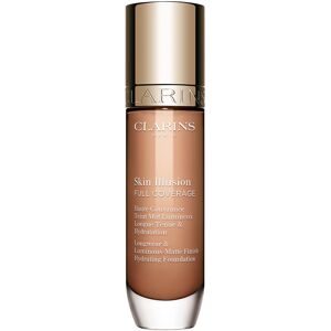 Clarins, Clarins - Skin Illusion Full Coverage - Foundation mit hoher Deckkraft & mattem Finish für das Gesicht, 30 ml
