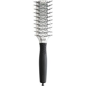 undefined, Olivia Garden Essential Style Double Tunnel Nylonborsten Silber