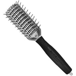 undefined, Olivia Garden Essential Style Tunnel Nylonborsten Silber