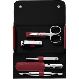 ZWILLING Beauty, ZWILLING Beauty Classic Manicure Set 5pcs. Leather, Red Nägel kürzen 1 ct