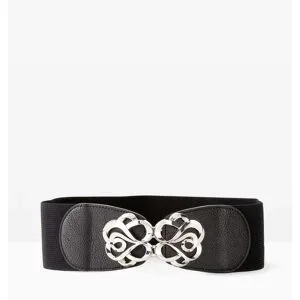 bonprix Breiter Stretchgürtelschwarz 75Damen