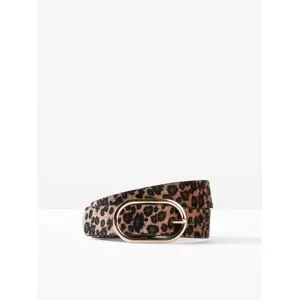 bonprix Gürtel in Leopardenoptikbeige 110Damen
