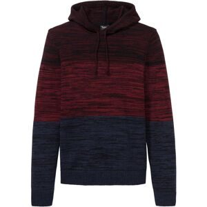 bonprix, bonprix Kapuzenpullover aus Baumwolle und Polyacryl, mit Kapuze, Regular Fit, mehrfarbig