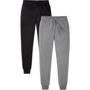 bonprix, bonprix Jogginghose aus Baumwolle und Polyester, mit elastischen Bündchen am Saum