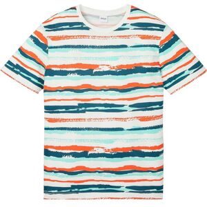 bonprix, bonprix T-Shirt Regular Fit, Kurzarm, bunt gestreift, aus Baumwolle