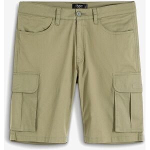 bonprix, bonprix Cargobermudas leichte Qualität, mit Stretch-Anteil, regular fit