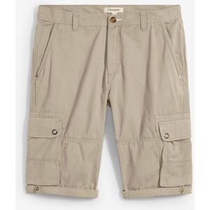 bonprix, bonprix Cargobermudas Cargo-Bermuda, aus Baumwolle, mit verstellbarer Länge, Regular Fit