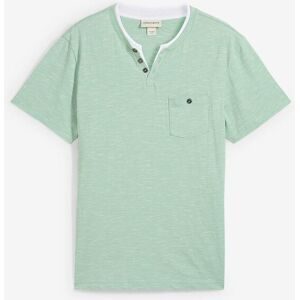 bonprix, bonprix 2-in-1-Shirt "2 in 1 Shirt, Kurzarm" Regular Fit, mit Brusttasche, Henley-Stil, Lagen-Look