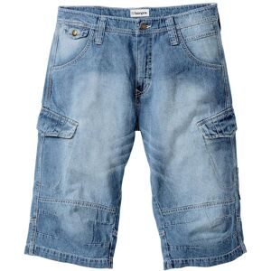 bonprix, bonprix Bermudas aus Baumwolle, Relaxed Fit, im Denim-Look