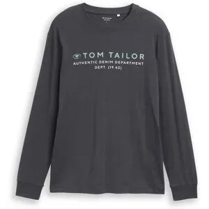 Tom Tailor, TOM TAILOR Langarmshirt mit Logo Print