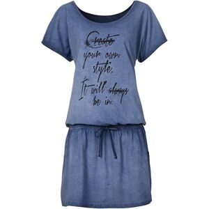 bonprix, bonprix Jerseykleid für einen trendigen Look, aus Baumwolle, bequeme Passform
