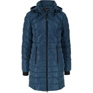 bonprix Long-Steppjacke mit Wattierungblau 42Damen