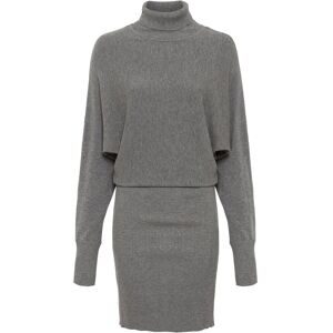 bonprix, bonprix Strickkleid mit Rollkragen, aus Viskose, Polyamid und Polyester