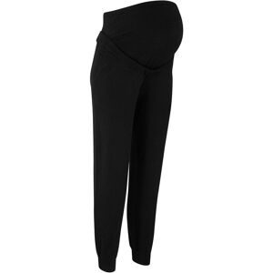 bonprix, bonprix Umstandshose "Umstandshose aus weichem Strick" aus weichem Strickmaterial, mit elastischen Rippbündchen am Saum