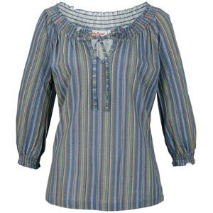 bonprix, bonprix Tunikashirt "Shirt-Tunika 3/4-Arm, gestreift" lockere Passform, 3/4-Ärmel, mit Streifenmuster