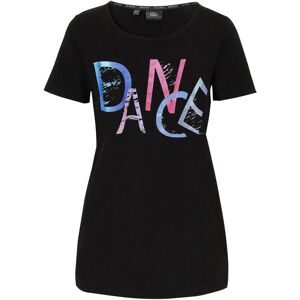 bonprix, bonprix T-Shirt lockerer Schnitt, Kurzarm, mit Retro-Print, Seitenschlitze