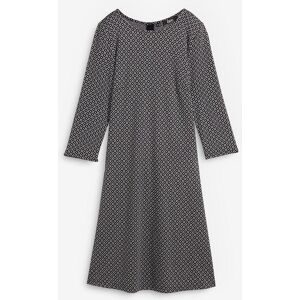 bonprix, bonprix Midikleid aus Polyester, Viskose und Elasthan, ausgestellte Passform